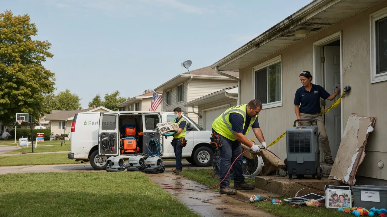 Water Damage Restoration in Tyro, KS near me
